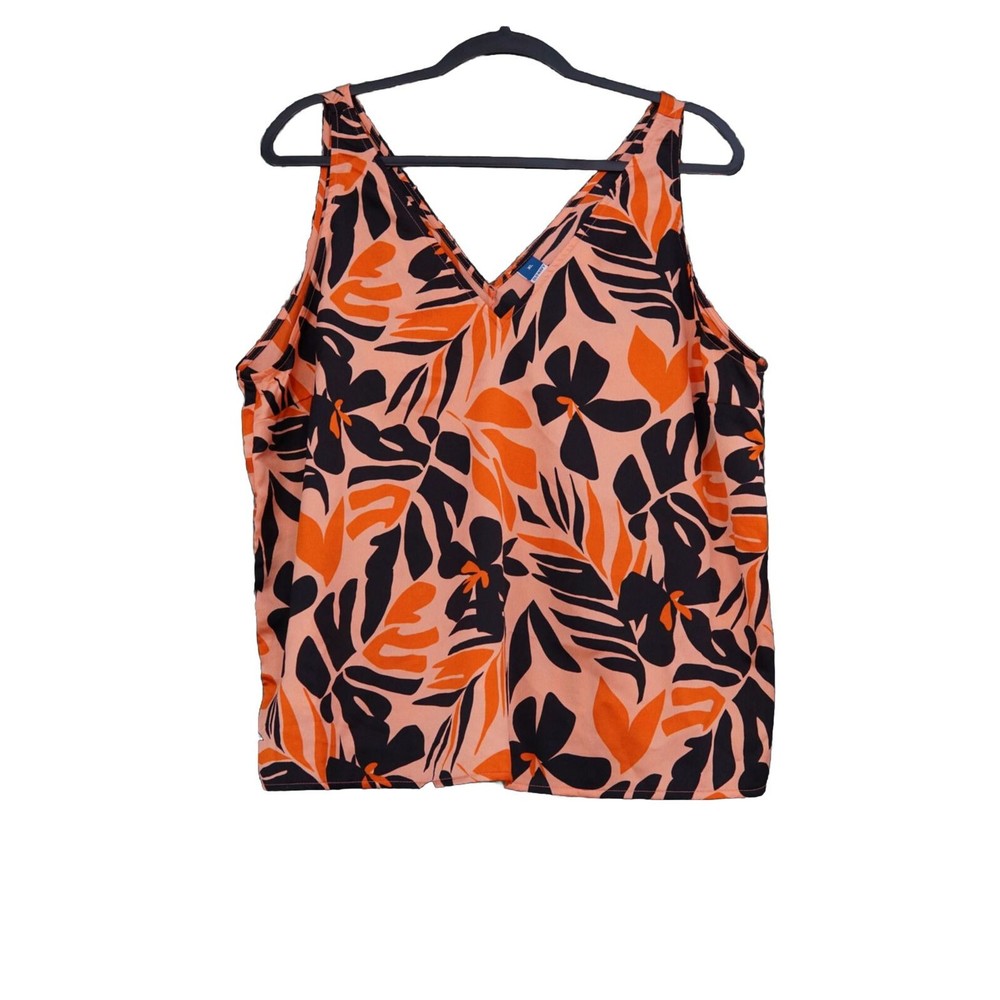 old navy xl V-neck Sleeveless Satin shirt women